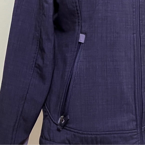 Free Country Purple Full Zip Front Jacket w/Hood - Picture 7 of 11